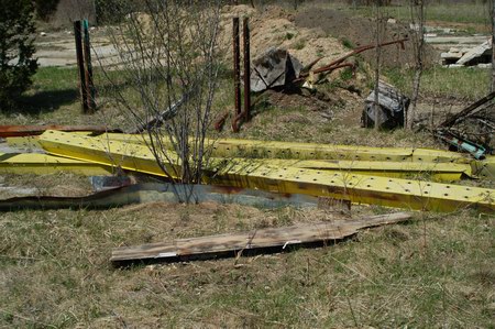 Vista Drive-In Theatre - Marquee Parts - Photo From Water Winter Wonderland